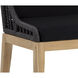 Sorrento Natural / Arashi Black Outdoor Dining Chair